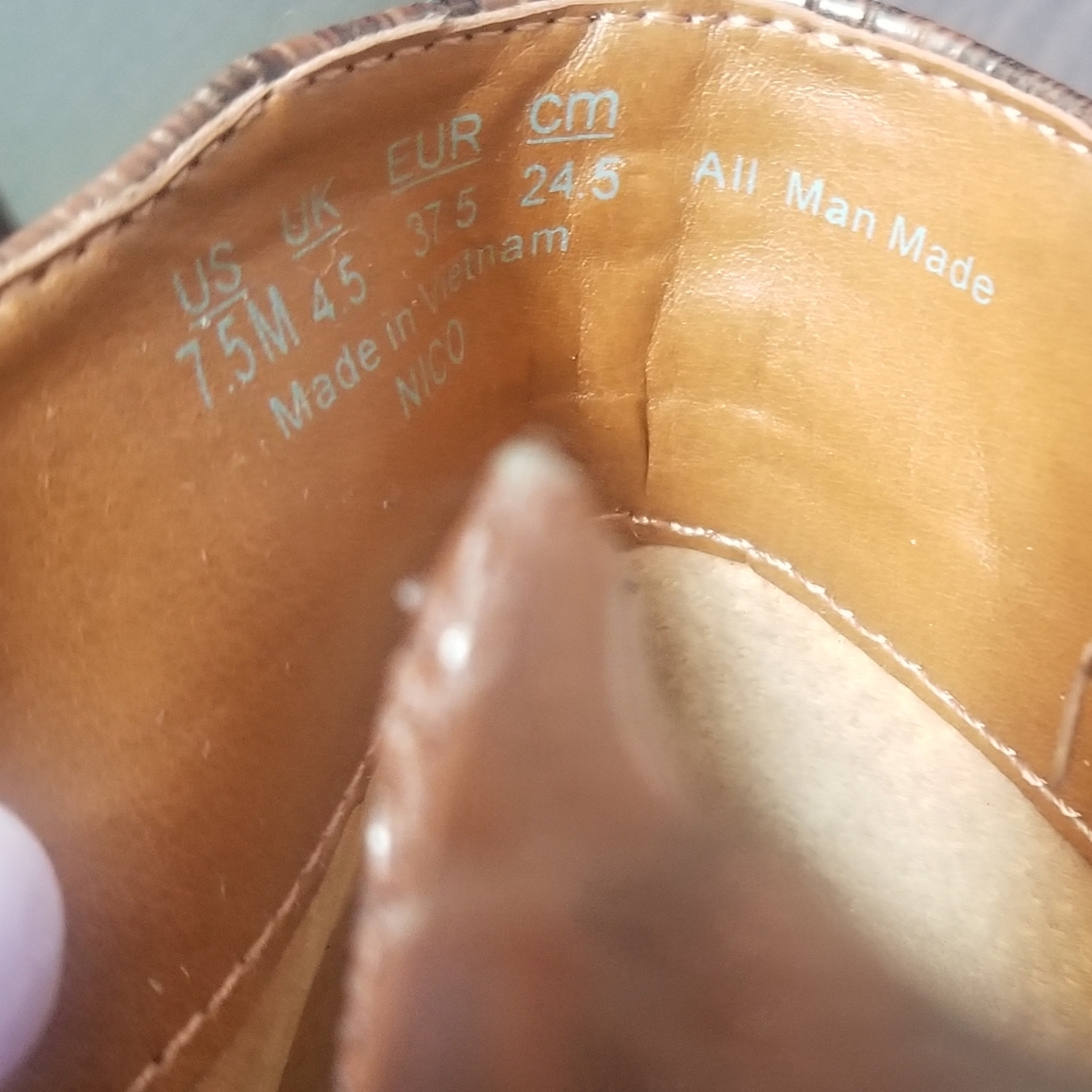 Franco Sarto Faux Leather Ankle Boots - Picture 3 of 12